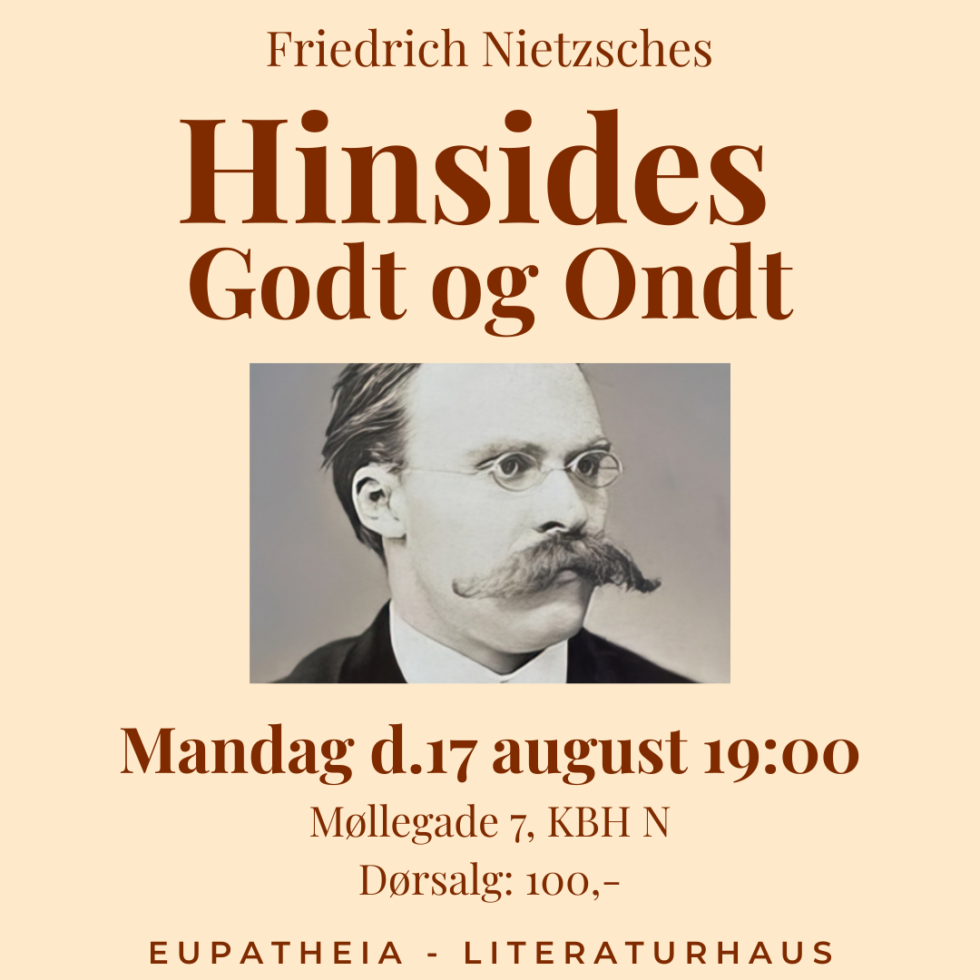 Illustration af Friedrich Nietzsches om bogen Hinsides godt og ondt