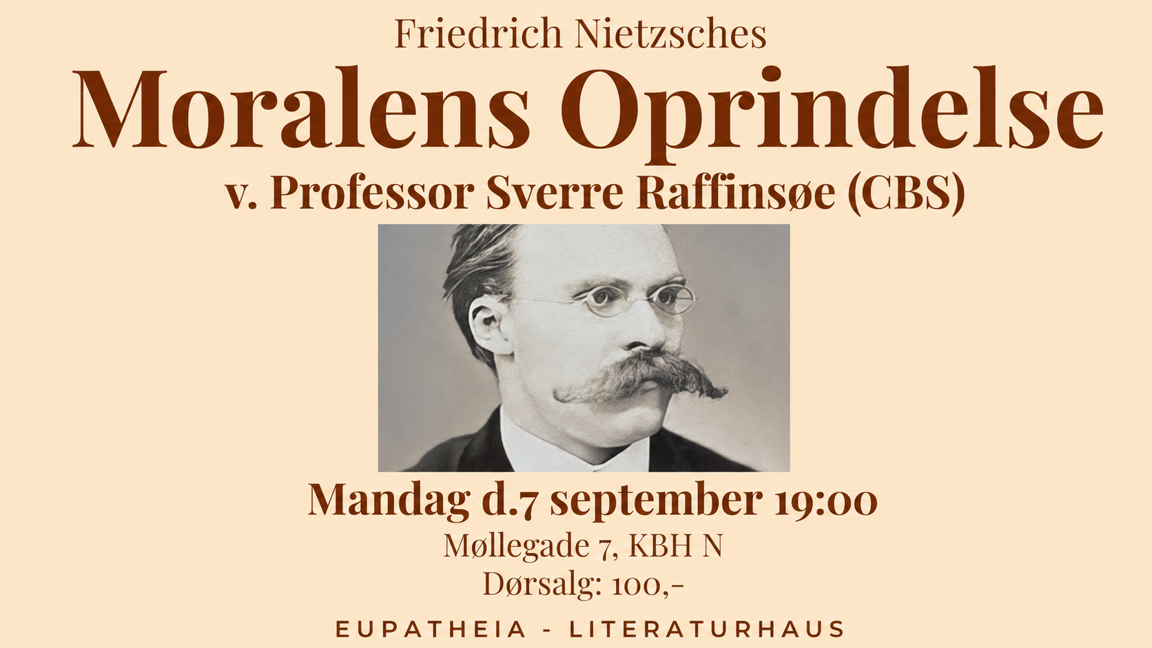 Moralens_oprindelse_070926 Poster med Moralens oprindelse av Nietzsche 7. september