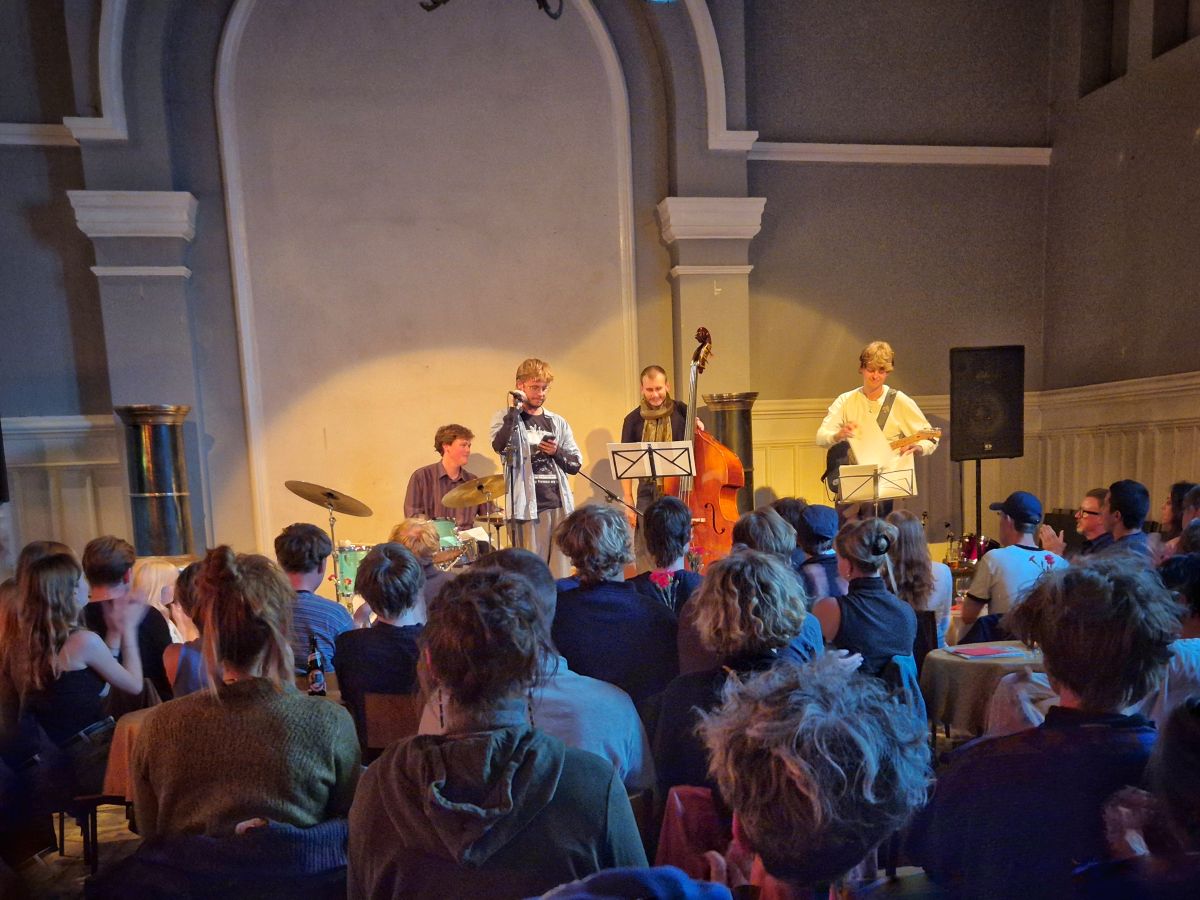 Jazzkoncert  med band på LiteraturHaus under Copenhagen Jazz Festival